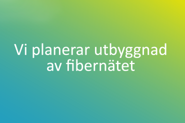 Vi planerar fiber FINAL2